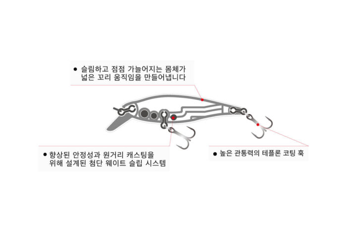 Damiki JOKER-65 6.5CM, 5.6Gr (Suspending), 501C (Chrome) - imagine 4