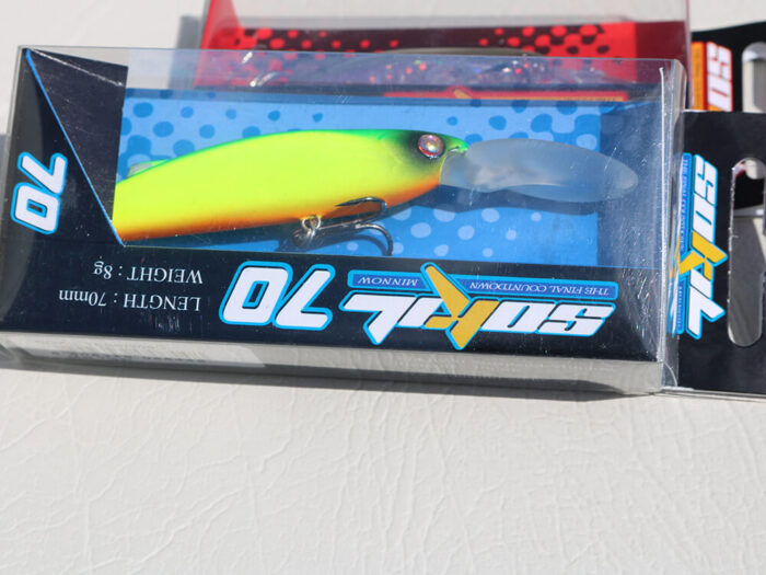 Damiki SOKILL-70 7CM, 8Gr (Suspending), 317H (Blue Gill) - imagine 3