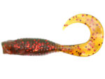 Damiki WOW Grub 5.1CM (2 inch), 204 (Motor Oil Red), 16buc/plic