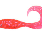Damiki WOW Grub 5.1CM (2 inch), 213 (Poppy Red Silver), 16buc/plic