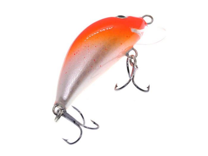 Gloog Hektor 40SR, 4cm, 3.5gr (Floating), OHF (Orange Head Fluo) - imagine 5