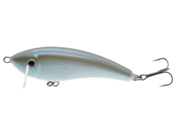 Gloog Hermes 70S 7cm, 12gr (Sinking), GS (Green Silver) - imagine 2
