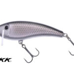 Gloog Hermes 70S 7cm, 12gr (Sinking), NS (Natural Silver) vobler avat armat cu ancore BKK Hooks
