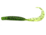 Damiki Leeches Tail 10.2CM (4 inch), 304 (Water Melon Black), 12buc/plic