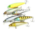 Damiki Hopi Minnow 7CM, 6.7GR, Slow Sinking, 236H (Black Gold Holo) - imagine 10