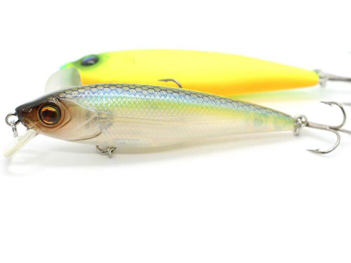 Damiki Hopi Minnow 7CM, 6.7GR, Slow Sinking, 236H (Black Gold Holo) - imagine 9