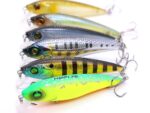 Damiki Hopi Minnow 7CM, 6.7GR, Slow Sinking, 236H (Black Gold Holo) - imagine 8