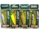 Damiki Hopi Minnow 7CM, 6.7GR, Slow Sinking, 236H (Black Gold Holo) - imagine 7