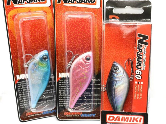 Damiki NAPJARU-60S 6CM, 28Gr (Sinking), 241D (Silver Spine Chart) - imagine 2