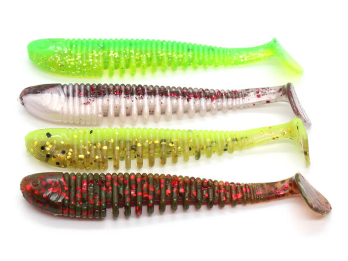 KP Baits Skeleton Shad 7.5CM (3 inch), culoare 020 (5buc/plic) - imagine 6