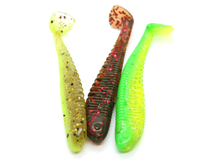 KP Baits Skeleton Shad 7.5CM (3 inch), culoare 020 (5buc/plic) - imagine 4