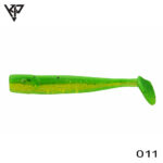 KP Baits Slim Shad 7.5CM (3 inch), culoare 011 (5buc/plic)