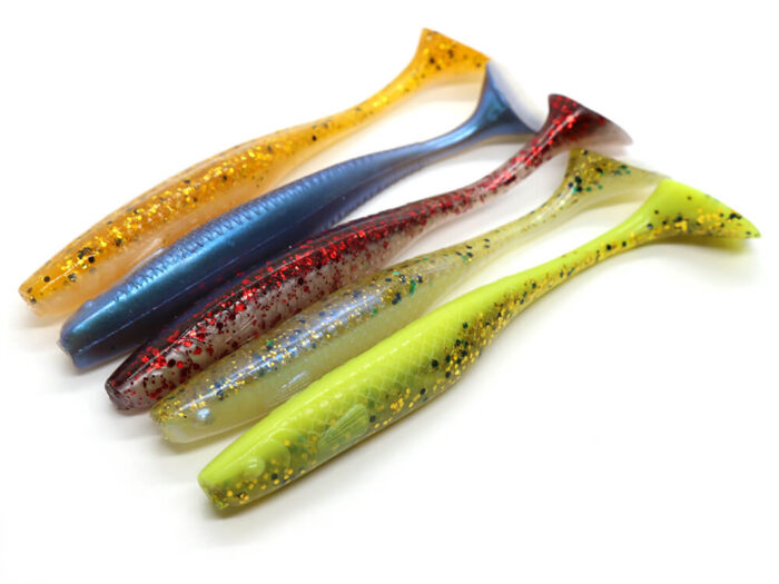 KP Baits Lazy Shad 10CM (4 inch), culoare 105 (5buc/plic) - imagine 2