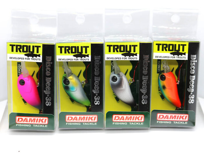 Damiki Disco Deep Trout-38 3.8CM, 4.5gr, 406H (Holo Spawn Killer) - imagine 10