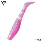 KP Baits Original Shad 5CM (2 inch), culoare 143 (Silver Pink) (5buc/plic)