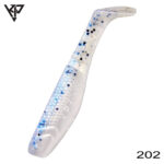 KP Baits Original Shad 5CM (2 inch), culoare 202 (Crystal Shad) (5buc/plic)