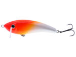 Gloog Hermes 70S 7cm, 12gr (Sinking), OHF (Orange Head Fluo) - imagine 2