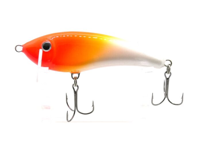Gloog Hermes 70S 7cm, 12gr (Sinking), OHF (Orange Head Fluo) - imagine 4
