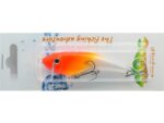 Gloog Hermes 70S 7cm, 12gr (Sinking), OHF (Orange Head Fluo) - imagine 6