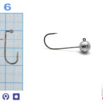 M.Hooks MicroJig Bila, marime 6, 3gr (5buc/plic)