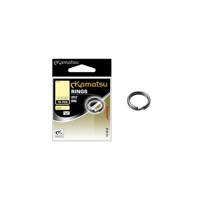 Kamatsu Inele despicate K-2193, marime 8mm (10buc/plic) - imagine 2