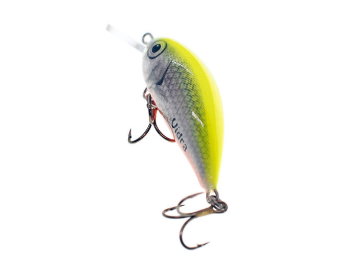 Vidra Lures Agility 4.5cm, 6gr, Sinking, SFC (Silver Fluo-Chartreuse) - imagine 3