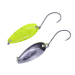 Kamatsu oscilanta pastrav Trout Spoon 3.5cm, 3gr, 002 (Fluo Yellow)
