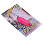 Kamatsu oscilanta pastrav Trout Spoon 3.5cm, 3gr, 004 (Pink Silver) - imagine 3