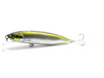 Damiki TOKON MINNOW-90SF 9CM, 13Gr (Slow Floating), 315H (Black Silver Holo)
