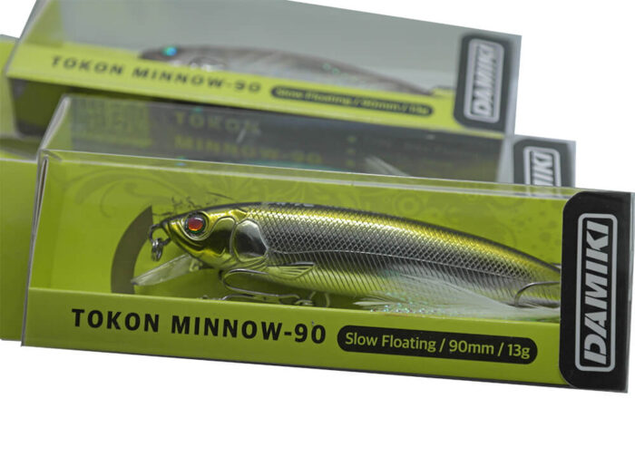 Damiki TOKON MINNOW-90SF 9CM, 13Gr (Slow Floating), 311H (Natural List) - imagine 7