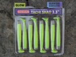 Damiki Tachi Shad 7CM (2.7 inch), 002DU (Chart Glow), 10buc/plic - imagine 4