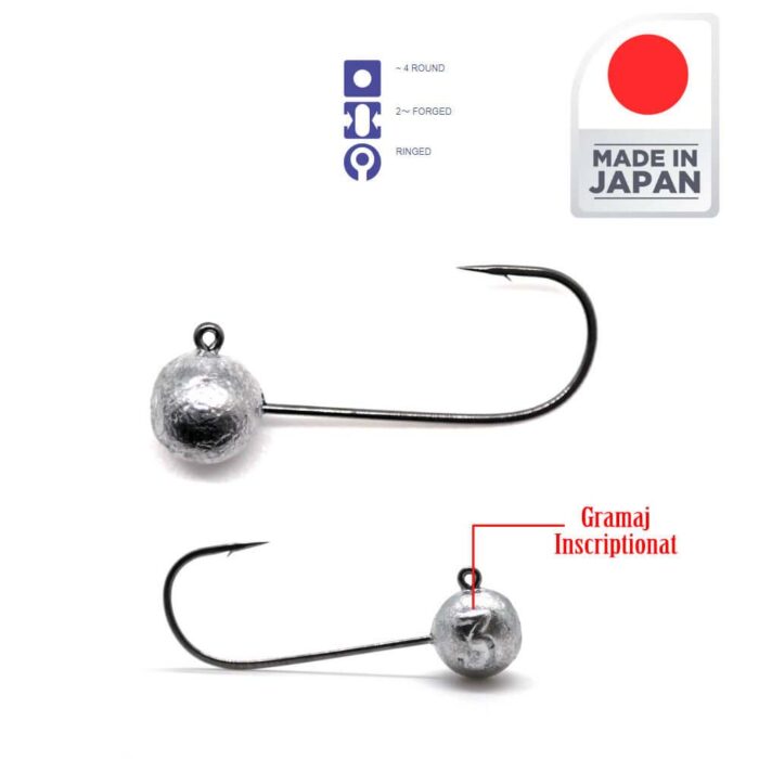 M.Hooks MicroJig Bila, marime 1, 5gr (5buc/plic) - imagine 5