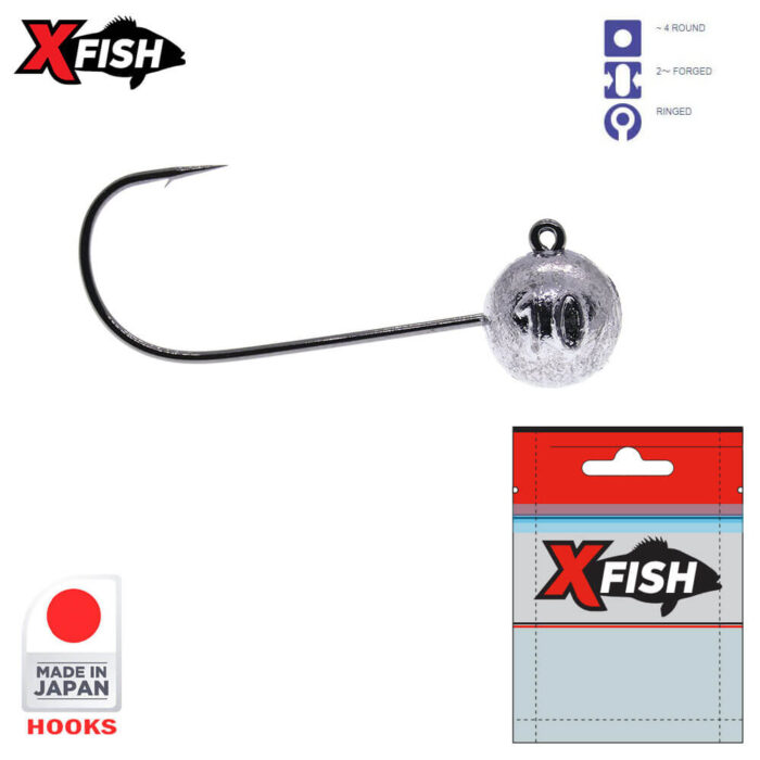 Xfish Aberdeen MicroJig Bila marime #3/0, 4gr, gramaj inscriptionat pe bila (5buc/plic) - imagine 3