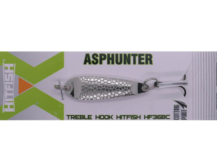 Hitfish Oscilanta avat Asphunter 7cm, 28gr, Culoare 01 (Nickel) - imagine 5