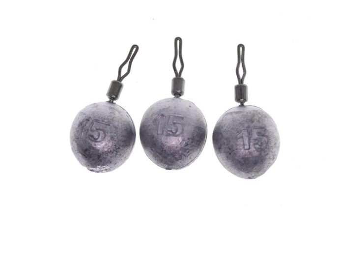 Konger Plumb Drop Shot Bila cu vartej 15gr (3buc/plic) - imagine 2