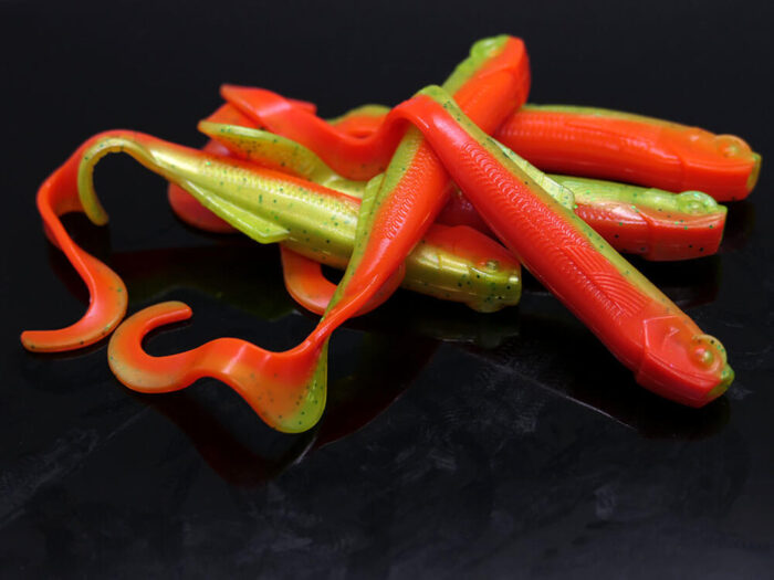 KP Baits Hybrid Worm 7.5CM (3 inch) 5buc/plic - imagine 15