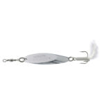 Konger Kastmaster cu pene, Silver, 14gr