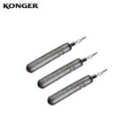 Konger Plumb Drop Shot Betisor cu vartej 3-15gr, gramaj inscriptionat (3buc/plic)