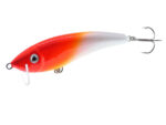 Gloog Hermes 90S 9cm, 20gr, Sinking, OHF (Orange Head Fluo) - imagine 3