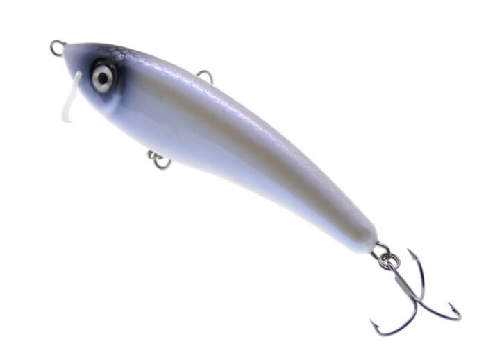 Gloog Hermes 90S 9cm, 20gr, Sinking, WP (White Pearl) - imagine 4