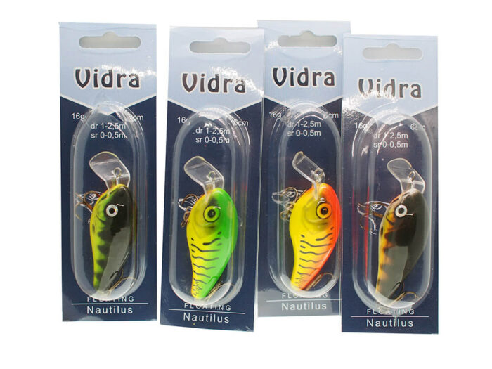 Vidra Lures Nautilus SR (Shallow Runer) 6cm, 16gr, Floating - imagine 4