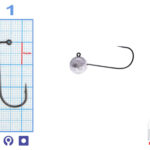 M.Hooks MicroJig Bila, marime 1, 5gr (5buc/plic)