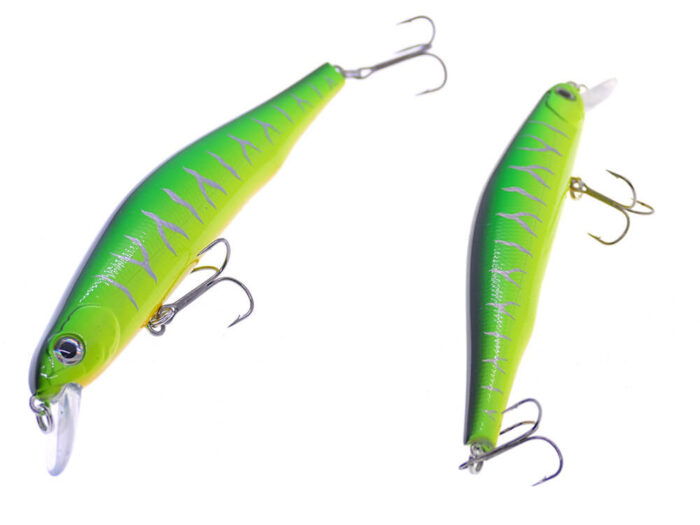 Kamatsu Jumping Minnow 110SP, 11CM, 16.5gr (Suspending), 002 (FireTiger Silver) - imagine 3