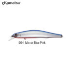 Kamatsu Jumping Minnow 110SP, 11CM, 16.5gr (Suspending), 004 (Mirror Blue Pink) - imagine 5