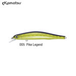 Kamatsu Jumping Minnow 110SP, 11CM, 16.5gr (Suspending), 005 (Pike Legend) - imagine 5