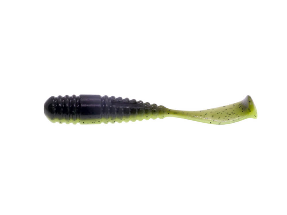DMK-SSH25-442 Damiki Squash Shad 6.3CM (2.5 inch), 442 (Watermelon Chartruse Shad 2), 15buc/plic
