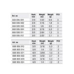 Kamatsu Tungsten Offset Jig Head #2/0, 0.9gr (1/32oz) 3buc/set - imagine 2