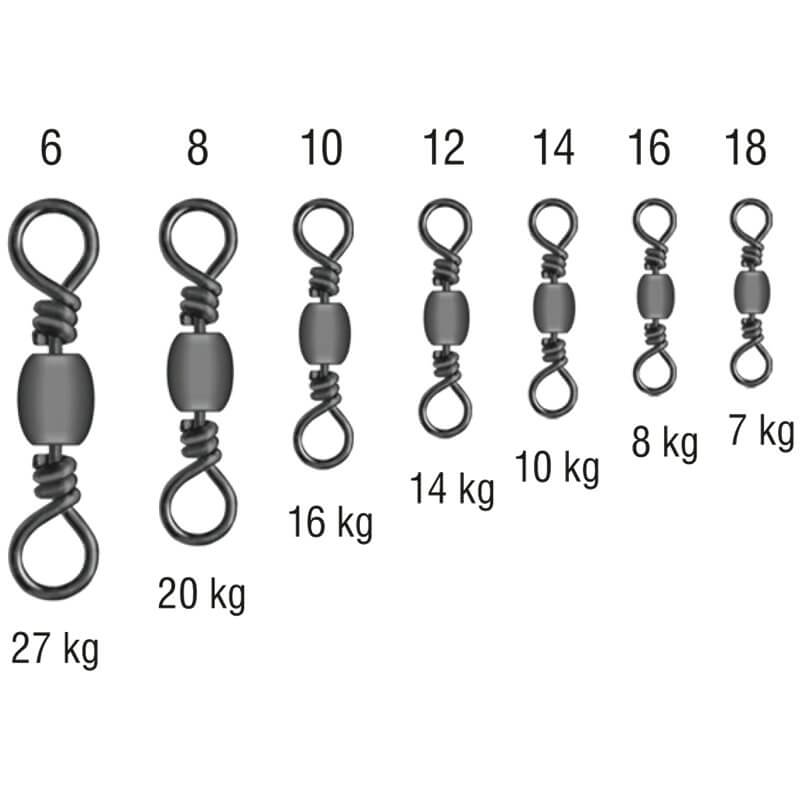 KONGER VARTEJ BARREL 1001 BLN - 01 Konger Varteje Barrel 1001 BLN marimea 14, 10kg (10buc/plic) - imagine 1