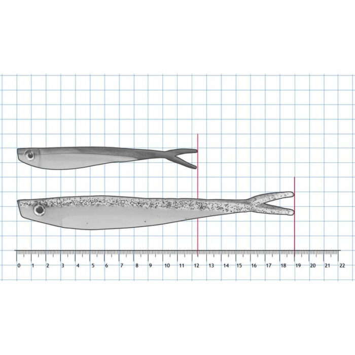 Konger Vertical Minnow 19cm, culoare 11-Pinky (3buc/set) - imagine 3